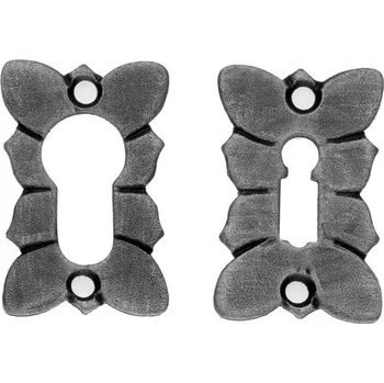 Dveřní kování Kovaná spodní rozeta model 1047