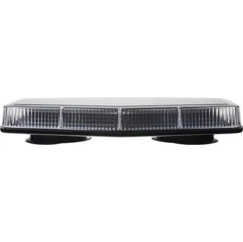 Maják Rampa oranžová, 48LEDx1W, magnet, 12-24V, 279mm, ECE R65 (kf19m)
