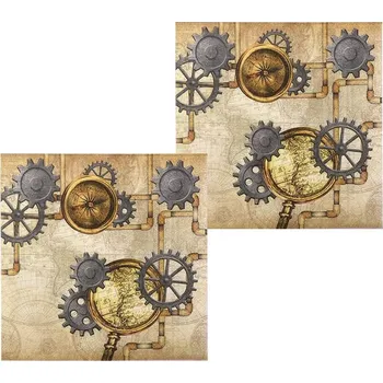 Karnevalový kostým Papírové ubrousky - Steampunk