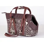 Taška cestovní hnědá s nápisy R1