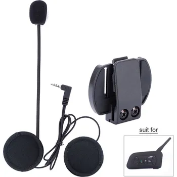 Interkom na motorku Sluchátka+Klipsa - náhradní díly pro bezdrátový intercom V6-1200M (Sada - náhradní sluchátka a klipsa do helmy pro bezdrátový interkom V6-1200M)