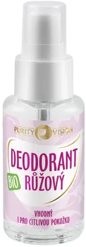 Purity Vision Růžový deodorant Bio 50 ml