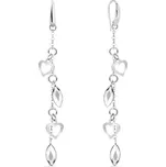 Náušnice čiré se Swarovski Elements Euphoria KWROLO22014C Krystal