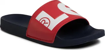 Pánské pantofle Levi's Batwing Slide Sandal Regular Red 41