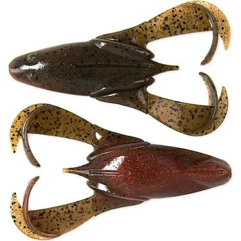 Umělá nástraha Gumová nástraha Keitech Noisy Flapper&nbsp;3,5" 9cm Red Crawded (5ks)