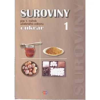 Suroviny pre 1. ročník učebného odboru cukrár 1 - Dubová, Gabriela
