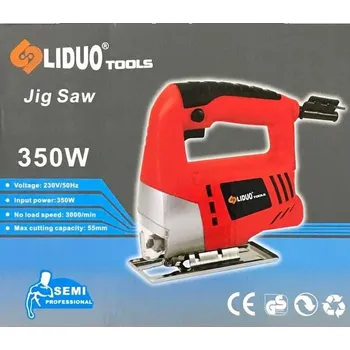 Pila Přímočará pila LIDUO- 350W, 55mm (Kmitací - přímočará pila LIDUO TOOLS - 500W, 55mm)