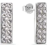 Náušnice čiré se Swarovski Elements Radiance KFMP1C Krystal
