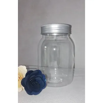 Dóza na potraviny EU Dóza 500 ml MARINA včetně víčka barva víčka: stříbrné víčko