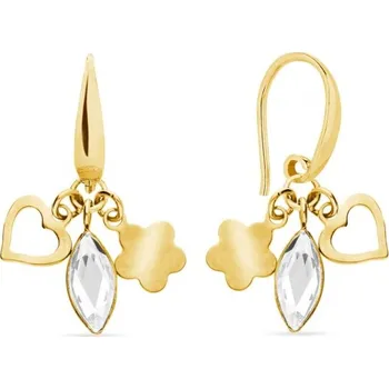 Náušnice Náušnice čiré se Swarovski Elements Serenity KWGMIX2201C Krystal