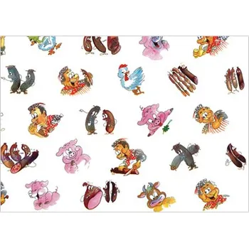 Papírový přířez nepromastitelné 25 x 35 cm / 12,5 kg s potiskem