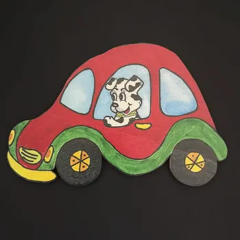 Dekorativní magnet AMADEA Magnet auto 20 cm