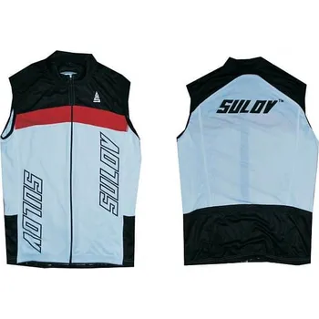 Cyklistická vesta Sulov® Cyklistická vesta SULOV®, červená Oblečení velikost: M