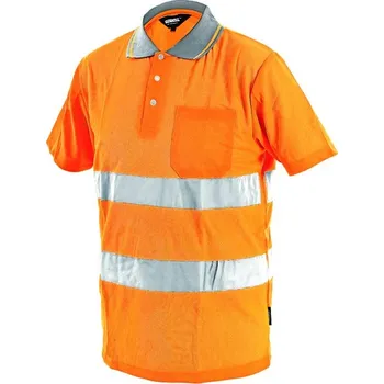 pracovní tričko CXS Polokošile DOVER CXS, různé barvy Velikost XL oranžová