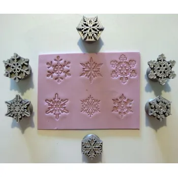 kreativní sada Sada razidel VLOČKY 808 ( 6 kusů v sadě )