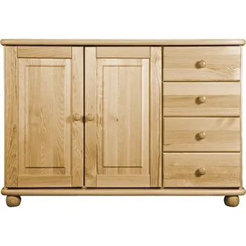 Komoda Via-nábytek Komoda K15 Povrchová úprava: Moření odstín ořech