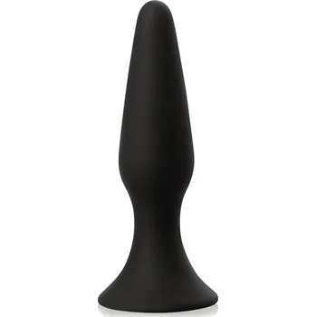 Anální kolík HEDVÁBNĚ HLADKÝ SILIKONOVÝ KOLÍK S PŘÍSAVKOU - 70135548