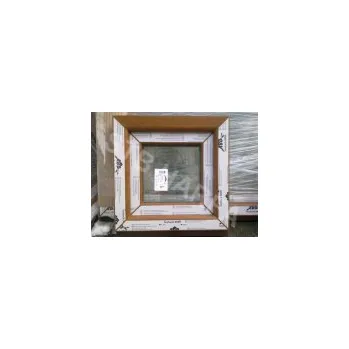 Okno 50x50 zlatý dub TROJSKLO