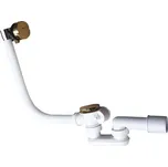 RAV SLEZÁK napouštění vany přepadem a automatickým otvíráním, zlato NP0002/570Z