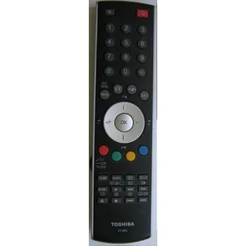 Dálkový ovladač Toshiba CT865 CT-865 náhradní dálkový ovladač jiného vzhledu.