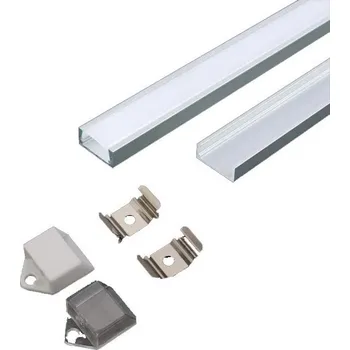 LED páska V-TAC Hliníkový profil MICRO ALU 2m sada