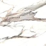 Calacatta gold mat - dlaždice rektifikovaná 119,7x119,7 bílá matná 157355