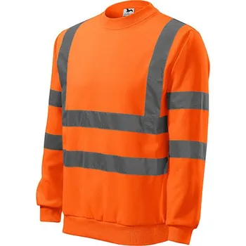 Pánská mikina MALFINI Mikina ESSENTIAL, různé barvy Velikost XL oranžová