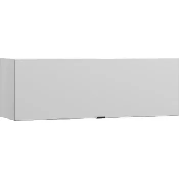 Policová skříň Závěsná skříňka MODERN - 100x30x35 cm - bílá lesklá - s madlem