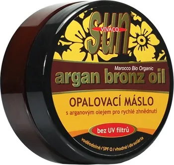 Přípravek na opalování Vivaco Sun Argan Bronz Oil SPF0 200 ml