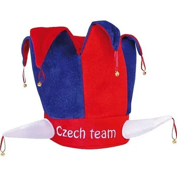 Pokrývka hlavy SportTeam® Klobouk šašek ČR 4