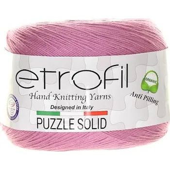 Příze Etrofil Puzzle Solid světle fialová PS009