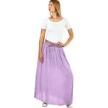 Glara Romantická dlouhá sukně s páskem 550899