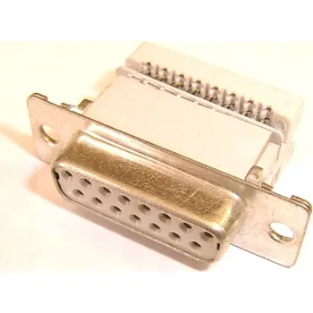 Elektrická zásuvka Konektor CANNON 15 zás samořez