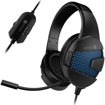 Sluchátka Connect IT Evogear Ed. 2 černá
