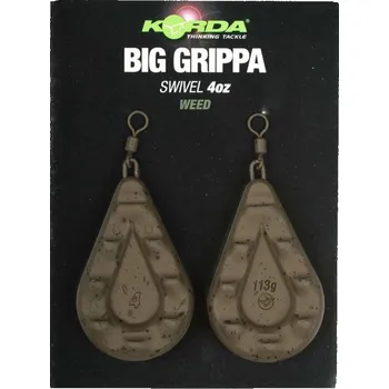 Korda Olovo Big Grippa 56g Blister 2ks Weed