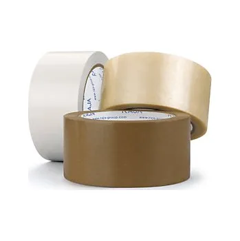 Lepicí páska Lepicí PVC páska 25mm, návin 66m, průhledná, tloušťka 53µm | RAJA - Balení po 36 ks