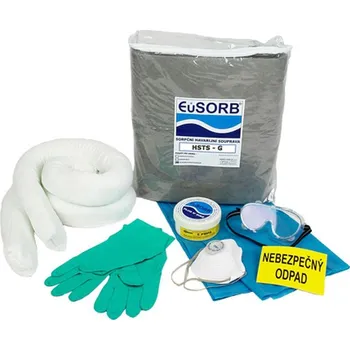Havarijní souprava Havarijní souprava - úklidová v plastovém obalu se zipem + doprava zdarma