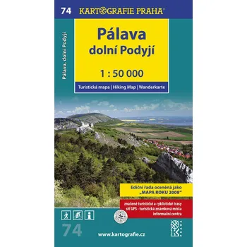 Pálava: Dolní Podyjí: 1:50 000 - Kartografie Praha (2013)