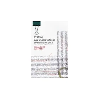 Populárně naučná literatura pro dospělé Writing Law Dissertations - Salter, Michael a Mason, Julie