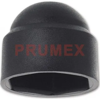 Šroub Krytka klobouková pro šestihran M8 PVC černá s=13 mm