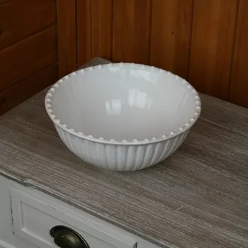 Mísa keramická bílá pr. 24cm