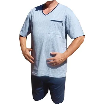 Pánské pyžamo xcena Pyžama modré Velikost: XXXXL