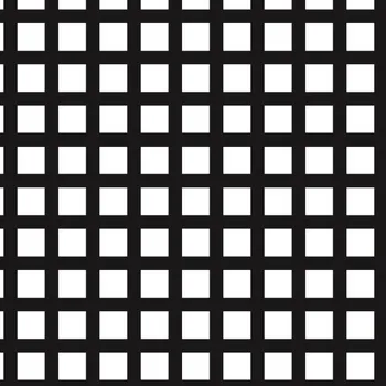 Plech Děrovaný plech Qg 10/15x2 černý 1x2 m