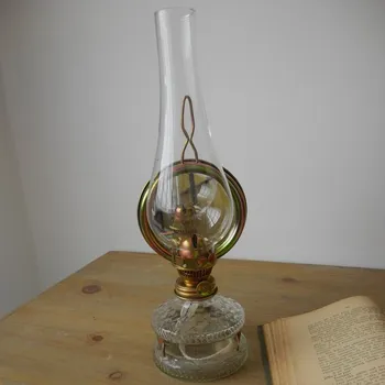 Petrolejová lampa Petrolejová lampa zrcadlová s cylindrem 30x10,6x9,3 cm