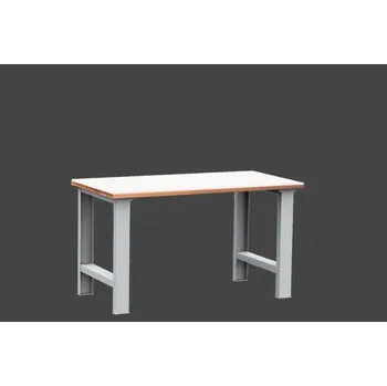 Průmyslová sponka dílenský stůl DPS 1N01 s bukovou spárovkou a PP deskou + doprava zdarma