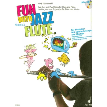 FUN WITH JAZZ FLUTE 2 + CD / příčná flétna a klavír