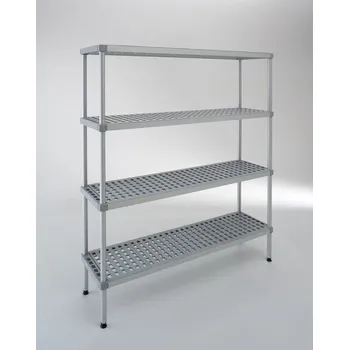 Dílenský regál Regál ALUPLAST 1700x500x1600mm