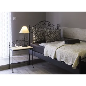 Postel Iron Art MALAGA kovaná postel pro rozměr matrace: 90 x 200 cm