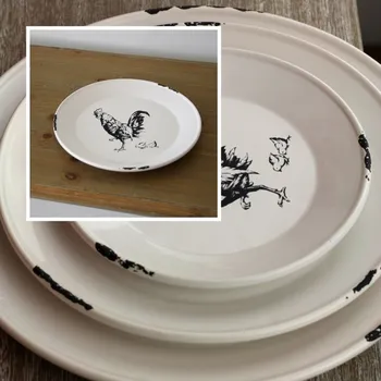 Talíř Talíř s kohoutem 24cm