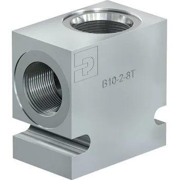 Instalatérský materiál Parker Univerzální 2cestný blok pro hydraulické vestavné ventily - C10-2 1/4"